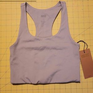 Girlfriend Collective Paloma Bra, Size S, Quartz, New With Tags